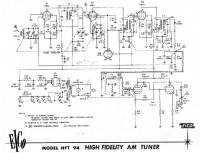 Eico HFT-94 - Schematic 